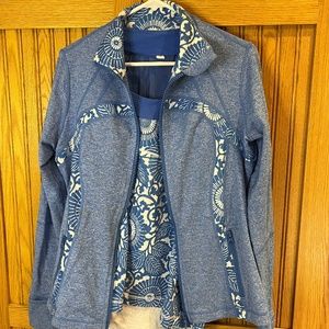 Lululemon Define Jacket and Scoop Neck Tank